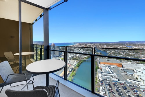 High Rise Ocean View 2BR with Parking By Casino 0 Serain Residences