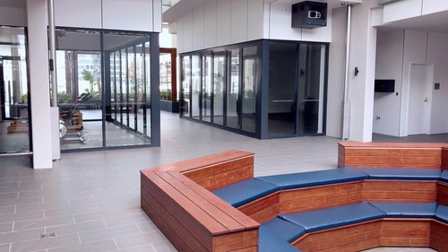 Comfortable 2BR w/ Pool, Gym & BBQ | Free Parking 19 Serain Residences