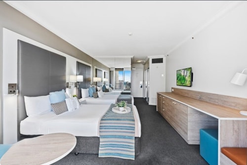 Cozy 2 Double-bed Hotel Room in Center Surfers 0 Serain Residences