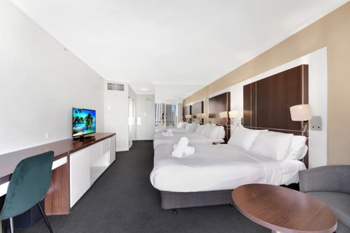 Cozy 2 Double-bed Hotel Room | Max 4 guests 2 Serain Residences