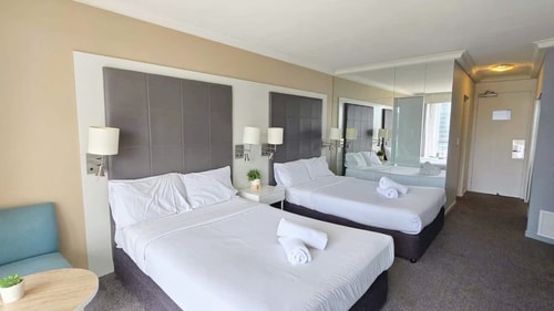 Comfortable 2-Bed Stay in Surfers | Great Location 1 Serain Residences