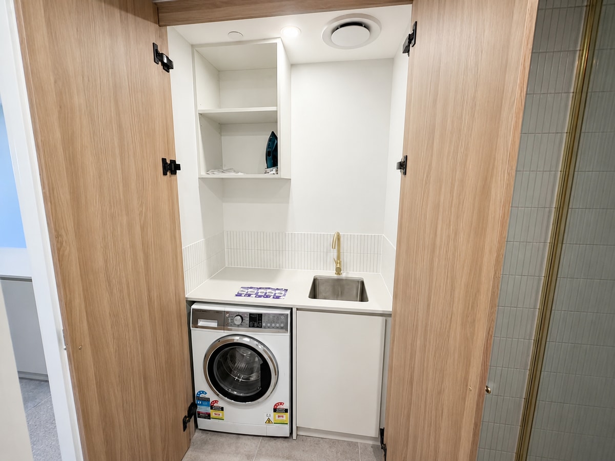 Comfy 2BR EV Friendly Stay | 7-Min Walk to Tram 5 Serain Residences