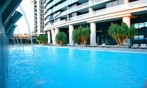 Modern 2BR Oasis with Pools, Gym & Secure Parking 34 Serain Residences