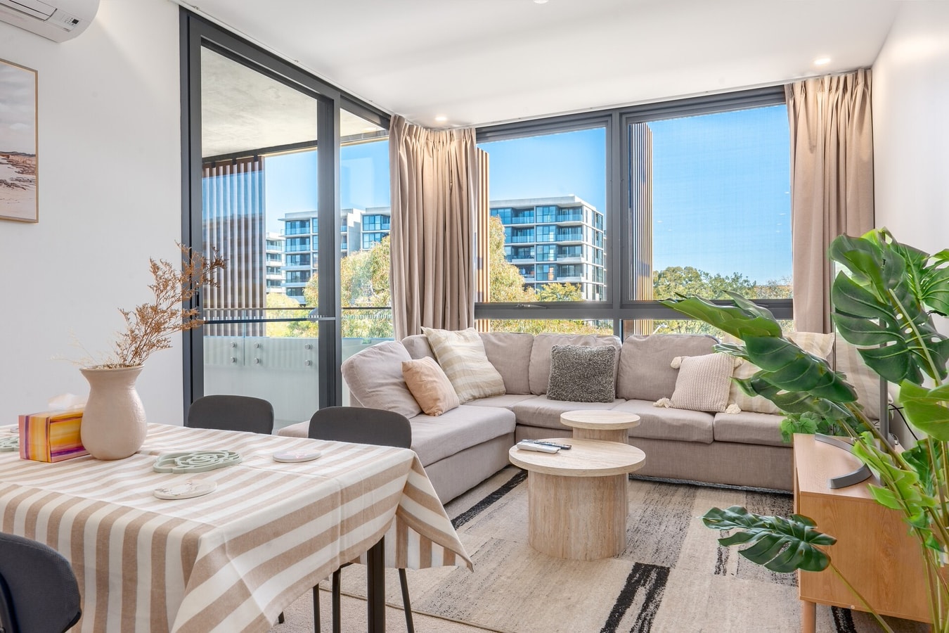 Modern 2BR Living with EV Charging & 7-Min to Tram 3 Serain Residences