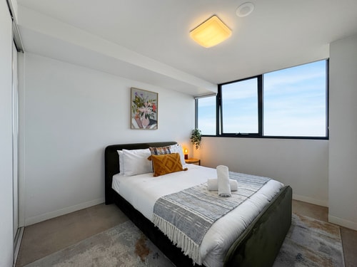 Ocean view modern 2 bedroom in St Kilda w/Parking 5 Serain Residences