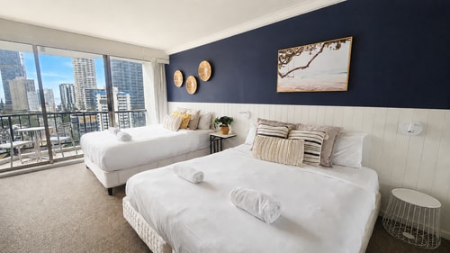 Stylish Hotel Room | near Beach & Tram | Max 4 0 Serain Residences