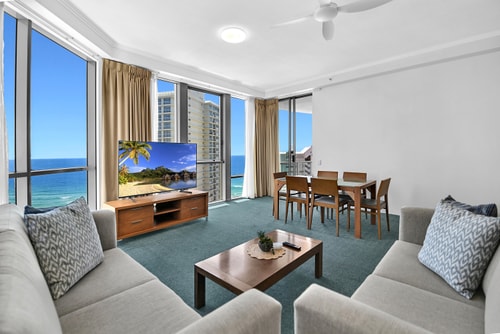 Two Bedroom Partial Ocean View Apt with Parking 1 Serain Residences