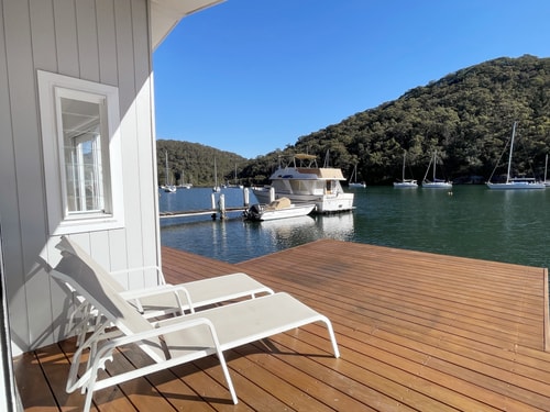 Waterfront Boathouse Stay with Open Deck & Views 8 Serain Residences