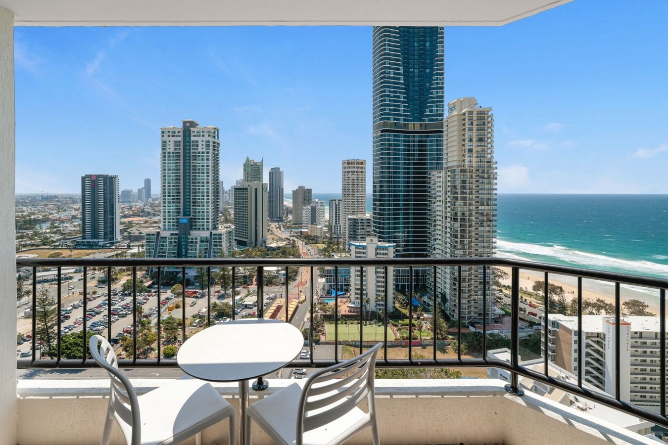 Cozy Ocean View Twin Studio Surfers Paradise 13 Serain Residences