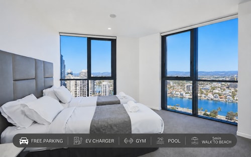 Splendid Ocean and River view 3 Bedroom Apartment 0 Serain Residences