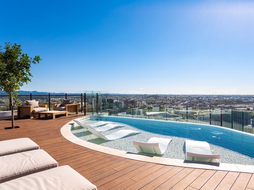 Spacious 2 bedroom Apartment with Rooftop Access 24 Serain Residences