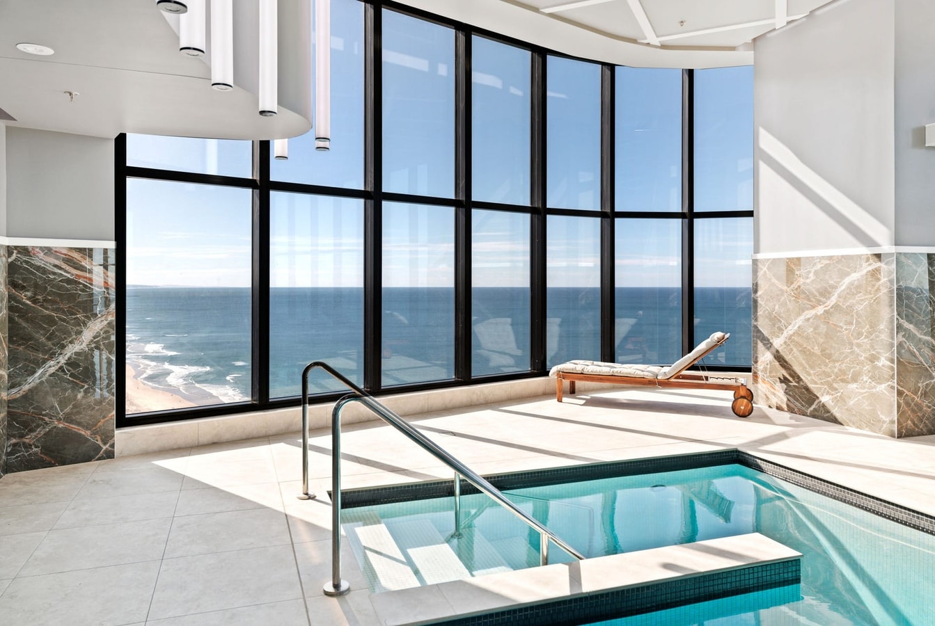 45th-Floor Waterview 2Bedroom | 3-Min Walk to Tram 6 Serain Residences