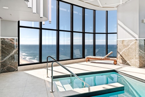 45th-Floor Waterview 2Bedroom | 3-Min Walk to Tram 6 Serain Residences