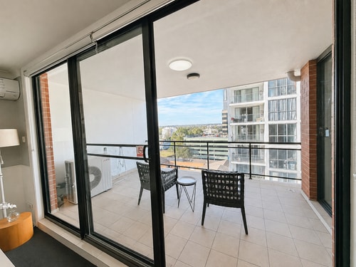 Central Parramatta 2BR | Steps from Train & Shops 14 Serain Residences