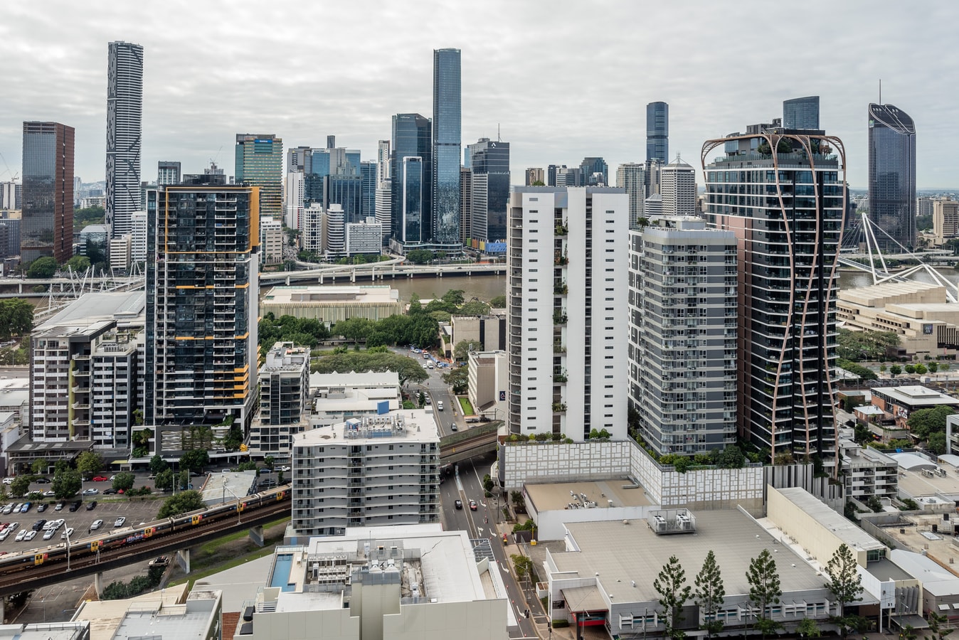 Modern South Bank 2BR Walk to GOMA + Brisbane CBD 25 Serain Residences