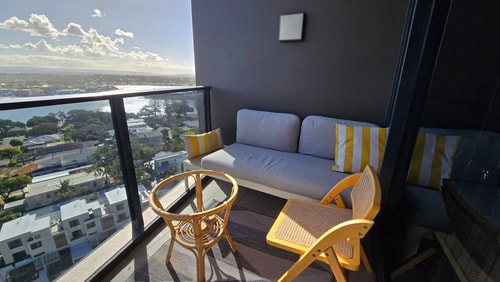 Water View Spacious 1 BR Apartment Close to Beach 6 Serain Residences