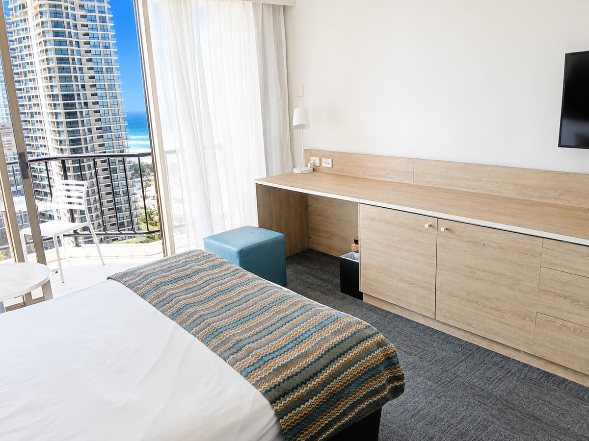 Cozy 2 Double-bed Room | 2-minute to Surfers Beach 7 Serain Residences