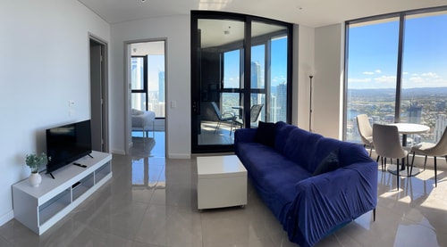 Beachside Level 40 1-Bedroom Apt at the Ocean 5 Serain Residences