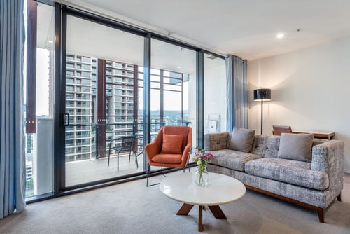 High Level 2-bedroom with Parking South Brisbane 8 Serain Residences