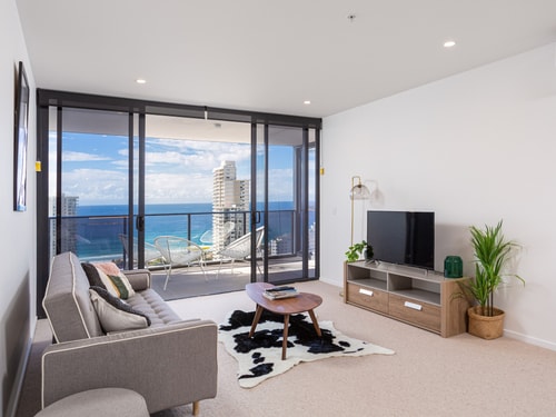 Premium Ocean View 2 Bedrooms Apartment Broadbeach 2 Serain Residences