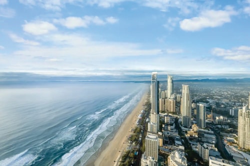Ocean & City View | 3BR Beachside Retreat Level 63 19 Serain Residences