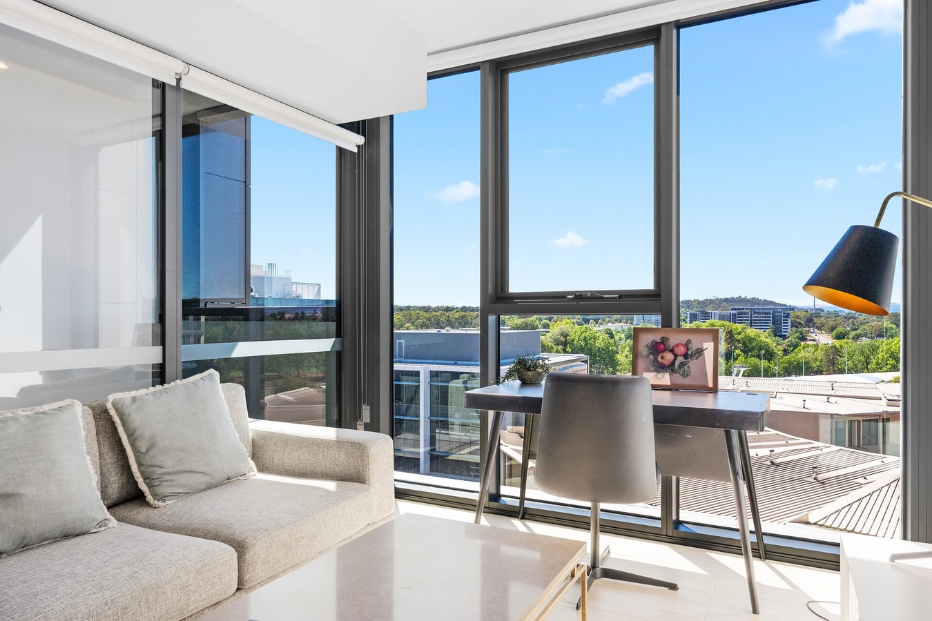 Stylish 1BDR Sunlit Apartment w Rooftop Pool & Gym 4 Serain Residences