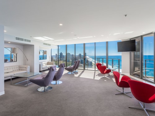 Lvl 31 | beachside 1BR Apt | fantastic Ocean View 19 Serain Residences