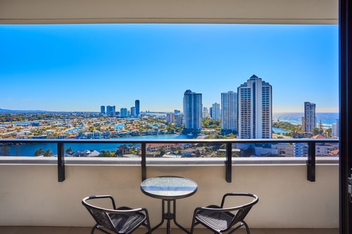 Ocean&River View 2 bedroom apartment in Surfers 26 Serain Residences