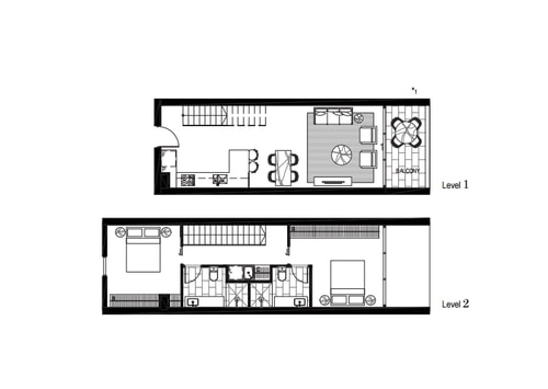 Light Filled 2BDR Loft in Kingston with Parking 19 Serain Residences