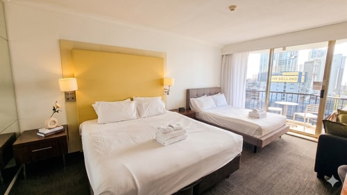 SeaView Hotel Room | Level 12 Walk to Beach&Tram 2 Serain Residences
