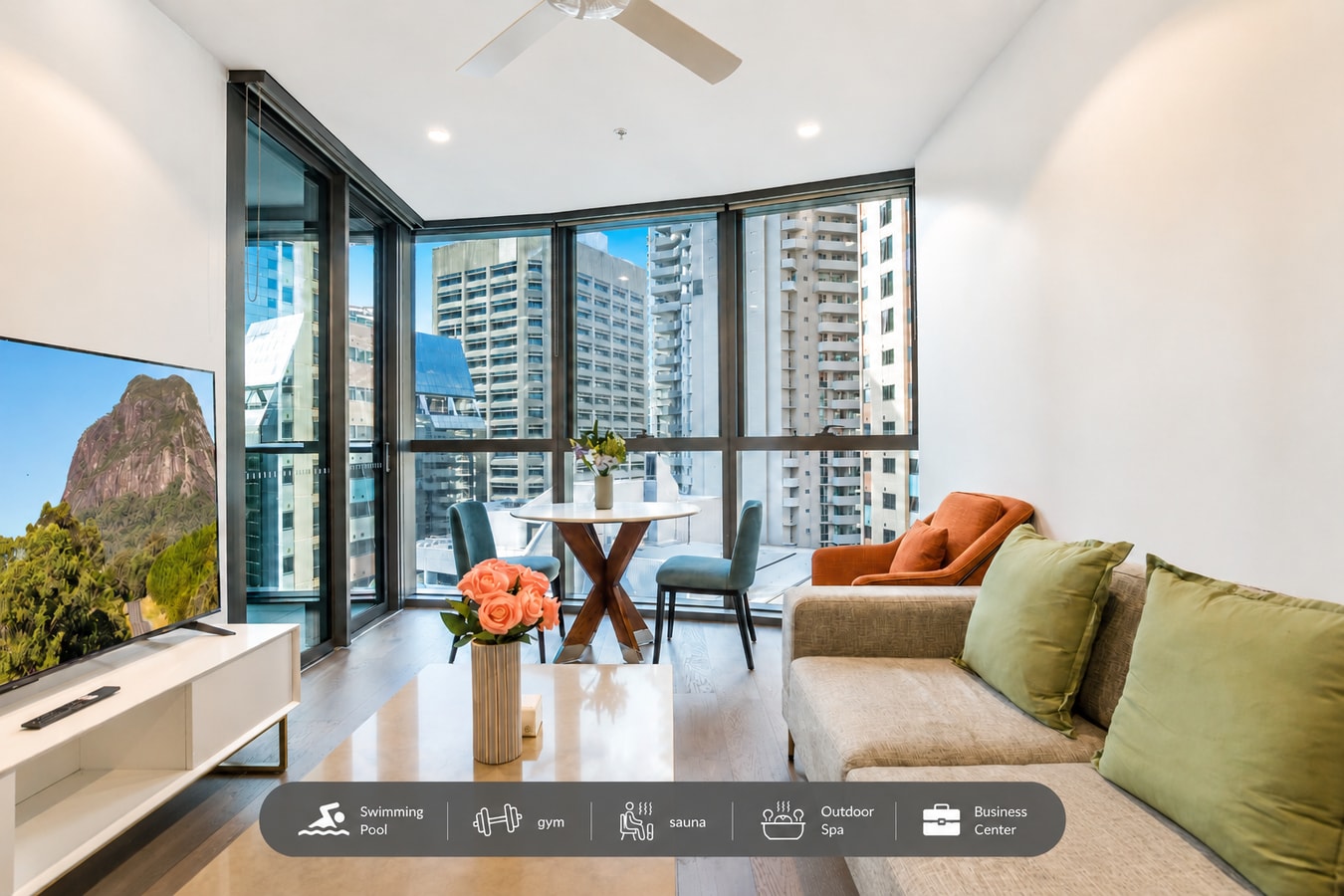 Resort-Style CBD 1-Bedroom Stay Walk to Everything Serain Residences