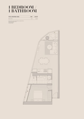 City View 1 bedroom Apartment with Free Parking 16 Serain Residences