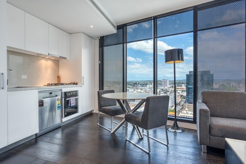 City View 1 bedroom Apartment with Free Parking 4 Serain Residences