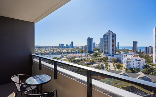 2 Bedroom with beautiful view Apartment In Surfers 7 Serain Residences