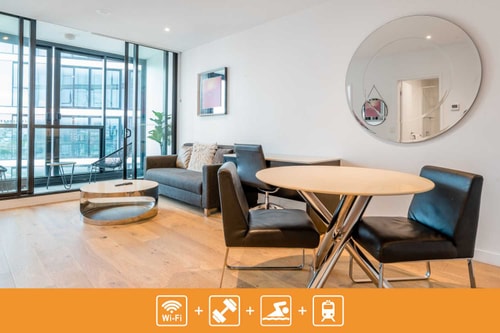 Modern & Relaxing 1BR Apartment w/ Infinity Pool 0 Serain Residences
