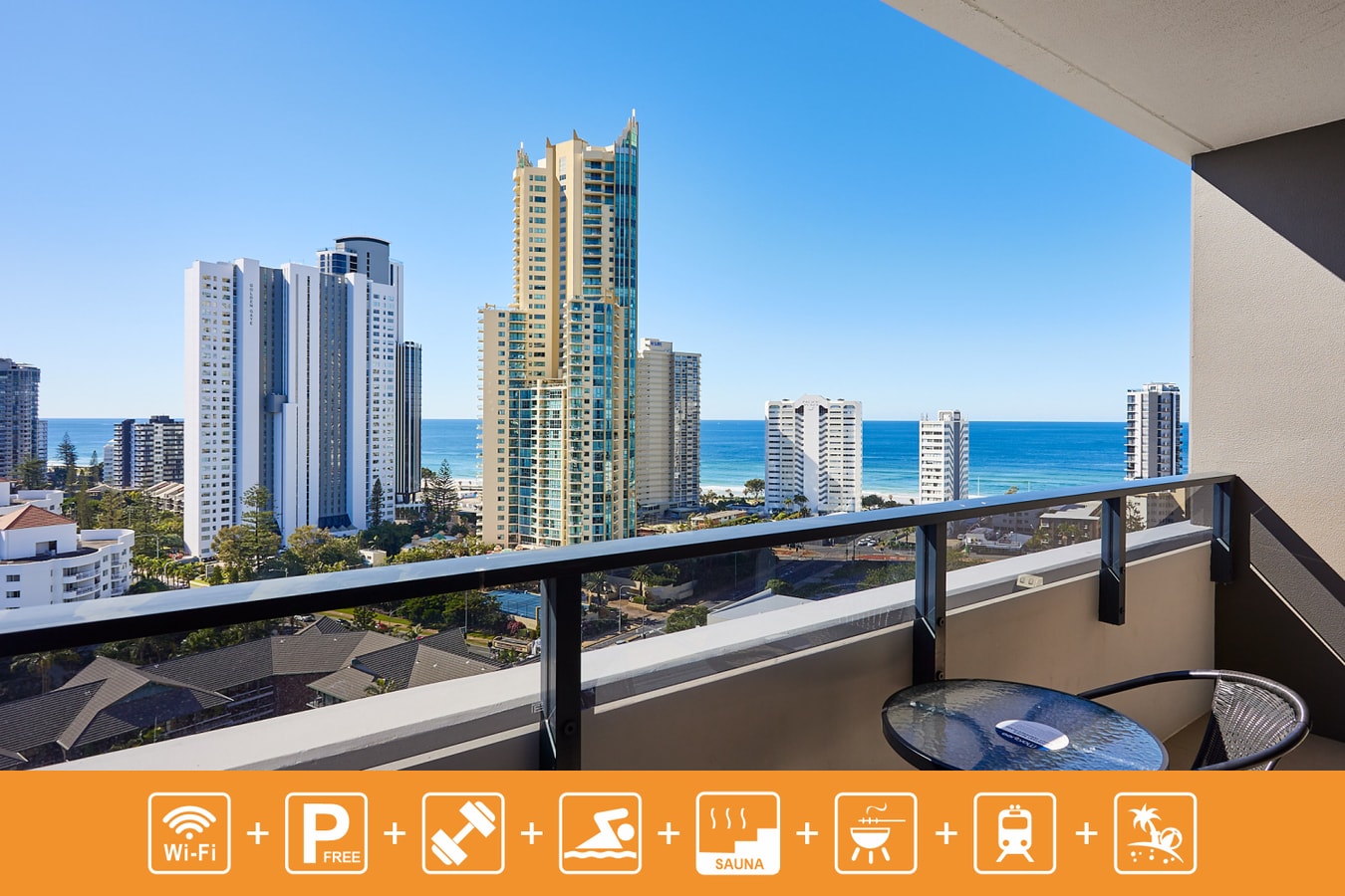 2 Bedroom with beautiful view Apartment In Surfers Serain Residences