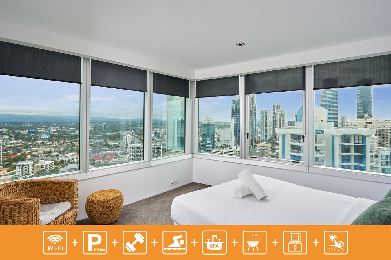 High Level Ocean View 3BDR Apartment with Parking Serain Residences