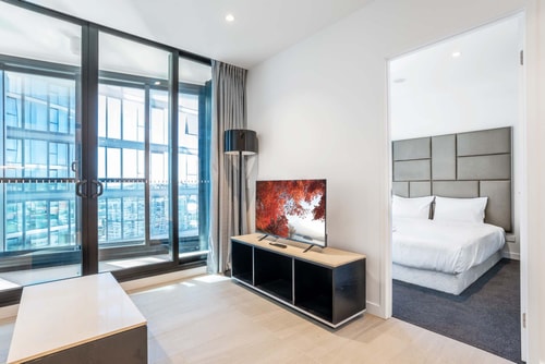Sunny One Bedroom Apartment with Rooftop Pool 8 Serain Residences
