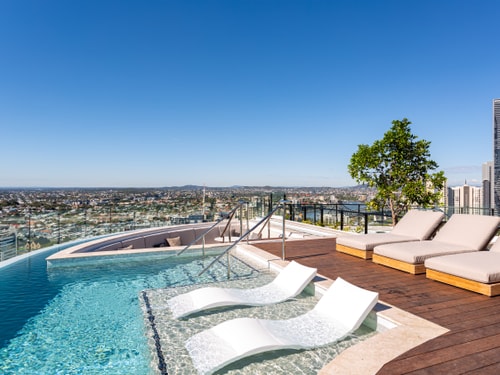 Sunny One Bedroom Apartment with Rooftop Pool 18 Serain Residences