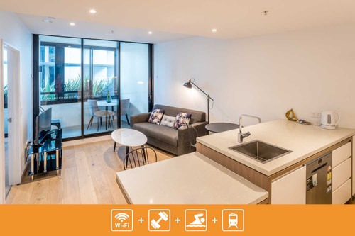 Elegant and Stylish 1BR Apartment + Infinity Pool 0 Serain Residences