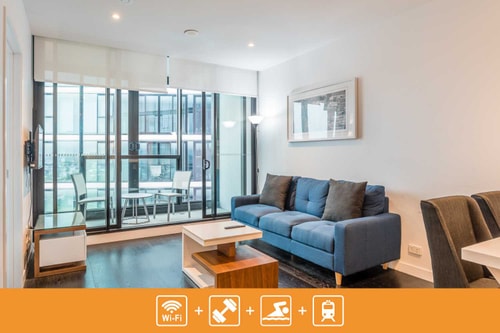 Exquisite 1 Bedroom Apartment with Infinity Pool 0 Serain Residences