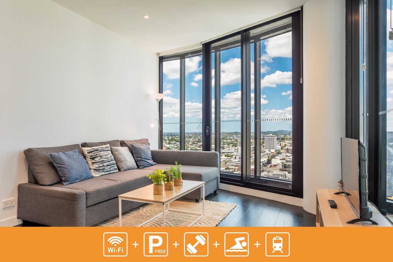 FV Comfort 2 bedroom Apartment w Parking Serain Residences