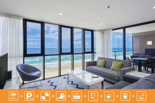 Sea Side Comfortable Apartment in Surfers Paradise 37 Serain Residences