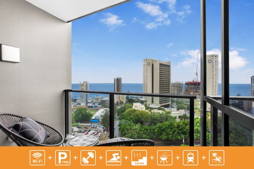 One Bedroom with Ocean View In Surfers 1 Serain Residences