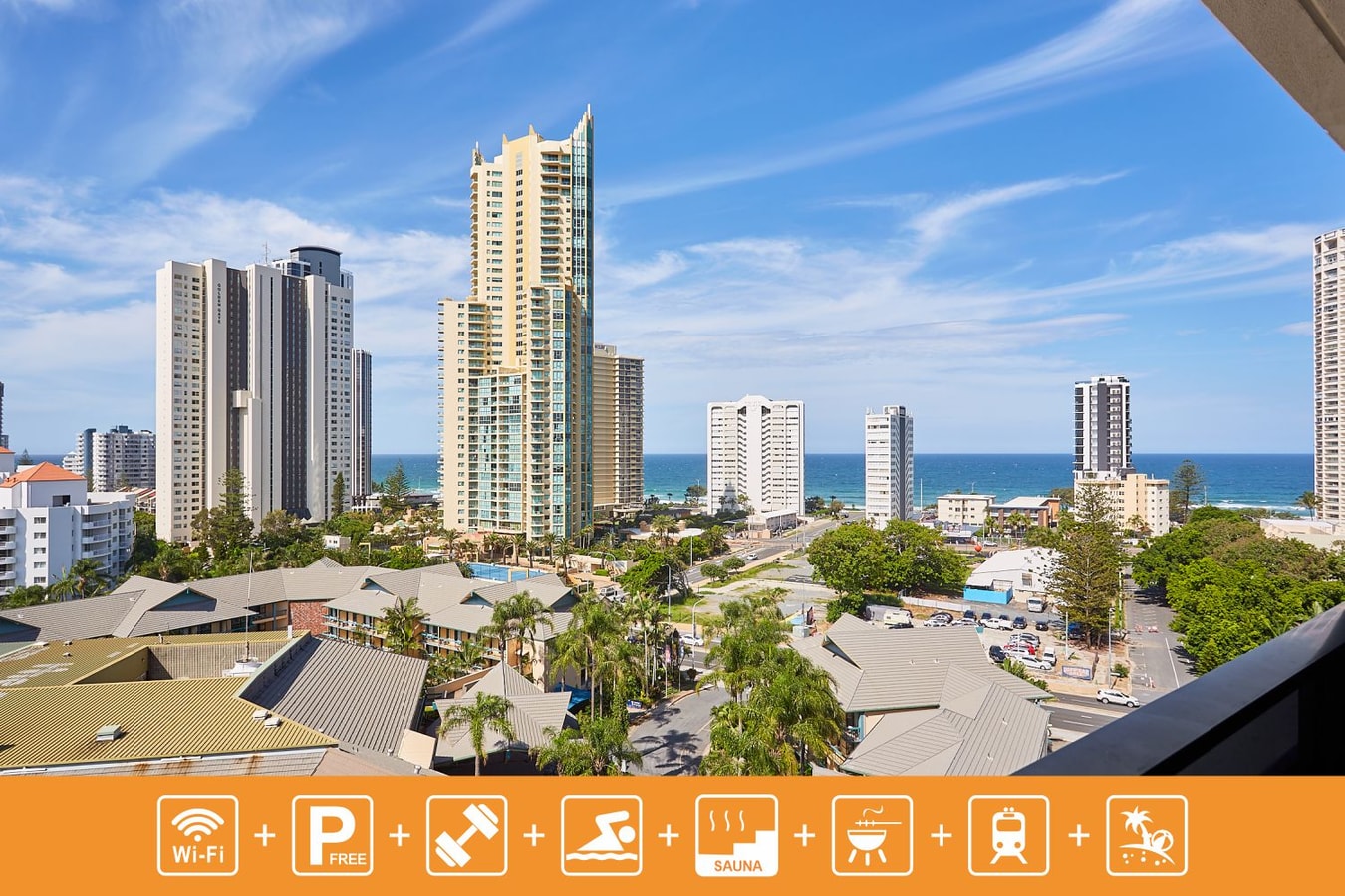 Mordem 2 bedroom Apartment in Central Surfers Serain Residences