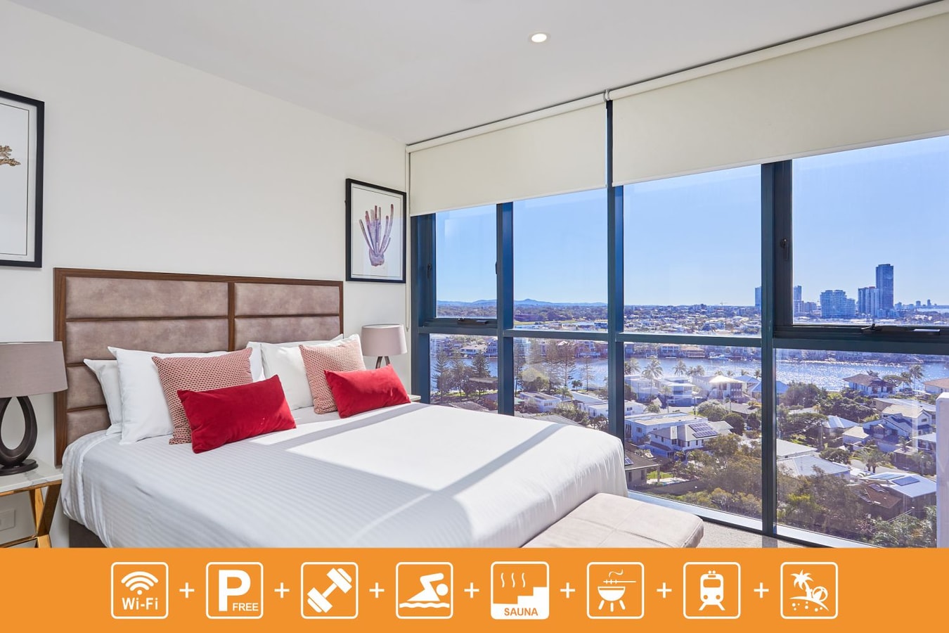 Cozy 2 bedroom apartment in Surfers Paradise Serain Residences