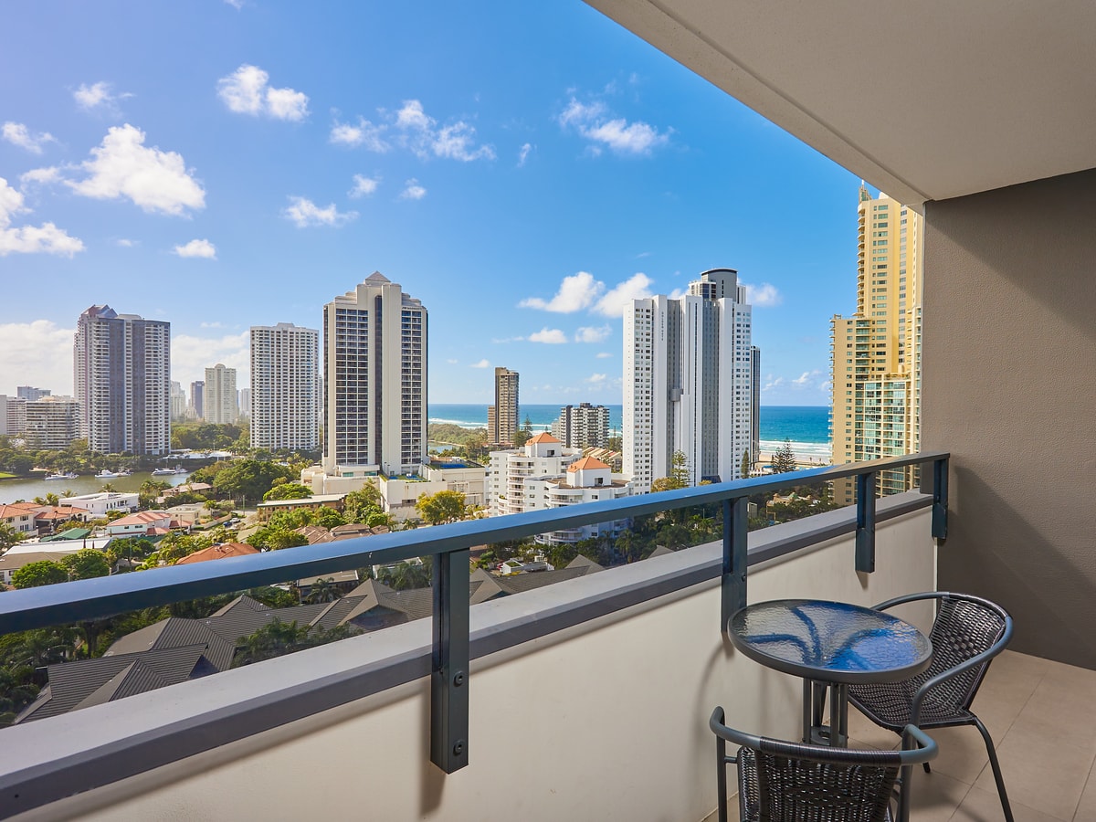Partially Oceanview 2 bedroom apartment in Surfers 1 Serain Residences