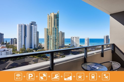 2 Bedroom with beautiful view Apartment In Surfers 45 Serain Residences