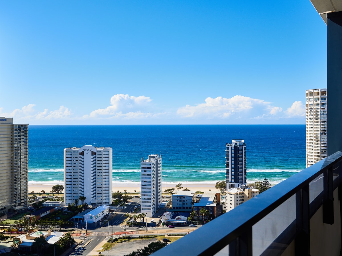 26Floor Ocean&River View 2-Bed Apartment Surfers 1 Serain Residences