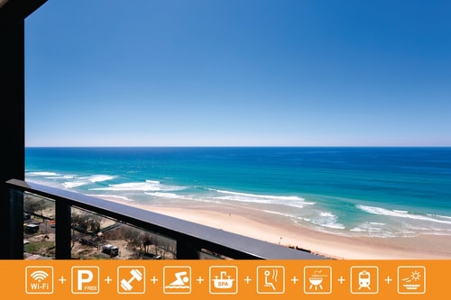 Sea Side Comfortable Apartment in Surfers Paradise 0 Serain Residences